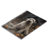 ウィートテリアパンプキンハロウィンホラー ノートブック (左側)