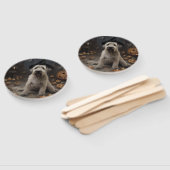 ウィートテリアパンプキンハロウィンホラー ハンドファン (組立なし)