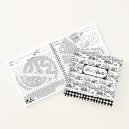 ウィートテリアブラックトイレボンアペティレシピ ノートブック