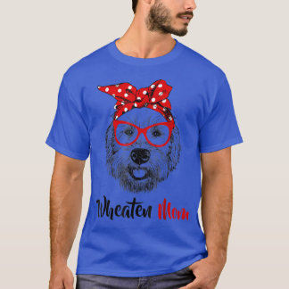 ウィートテリアママママドッグコートウィートテリー Tシャツ