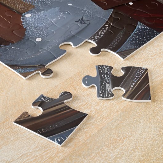 ウィートテリアードッグクリスマスフェスティバル ジグソーパズル (側面)