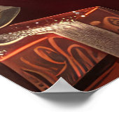 ウィートテリアードッグクリスマスフェスティバル ポスター (角)