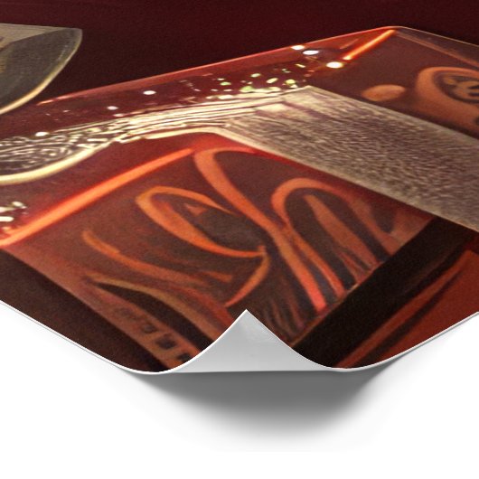 ウィートテリアードッグクリスマスフェスティバル ポスター (角)