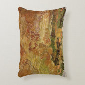 ウィートフィールドとオーバーズby Vincent vanゴッホ アクセントクッション (正面(垂直))