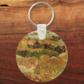 ウィートフィールドとオーバーズby Vincent vanゴッホ キーホルダー (正面)