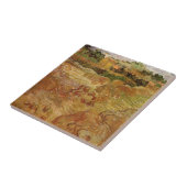 ウィートフィールドとオーバーズby Vincent vanゴッホ タイル (側面)