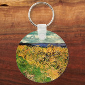ウィートフィールドとコーンフラワーby Vincent vanゴッホ キーホルダー (正面)
