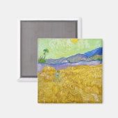 ウィートフィールドとリーパーアットサンライズヴァンゴッホ マグネット (正面/裏面)