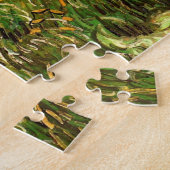 ウィートフィールドアットオーバーズバイビンセント・ヴァン・ゴッホ ジグソーパズル (側面)