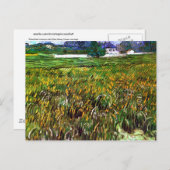 ウィートフィールドオーバーズホワイトハウスヴァンゴッホファインアート ポストカード (正面/裏面)