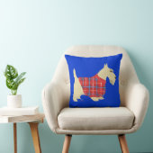 ウィートンスコットランドテリアセーター枕 クッション (椅子)