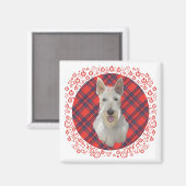 ウィートンティッシュテリアオンタータンチェック マグネット (正面/裏面)