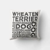 ウィートンテリアタイポグラフィ クッション (裏面)