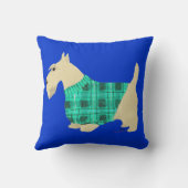 ウィートン・スコッチ・テリアのスウェーター・ピロー クッション (裏面)