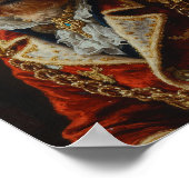 ウィートン・テリアの王室肖像 ポスター (角)