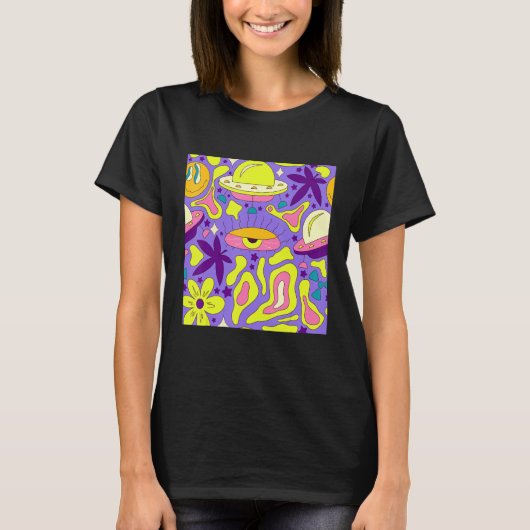 ウィードコア キッドコア 美意識 トリッピー アイズ 90年代 Tシャツ (正面)