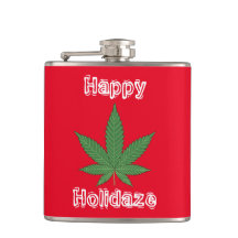 ウィードリーフクリスマスハッピーホリデーズ