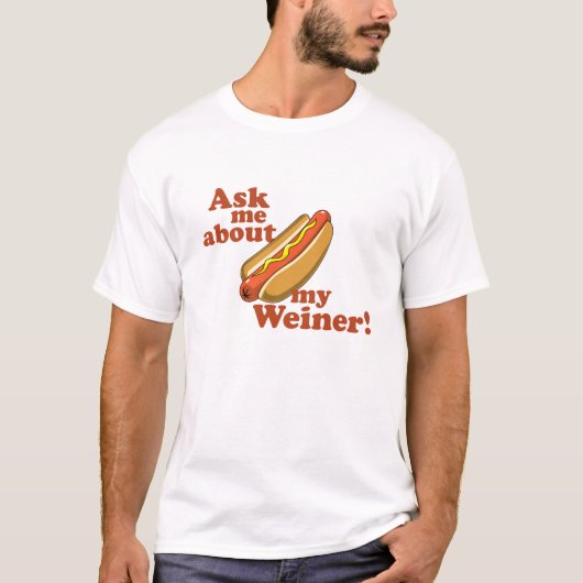 ウィーナーのワイシャツ Tシャツ (正面)