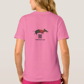 ウィーナーウルフキッズシャツ Tシャツ (裏面)
