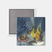 ウィーナードッグズキャンプアウト マグネット (正面/裏面)