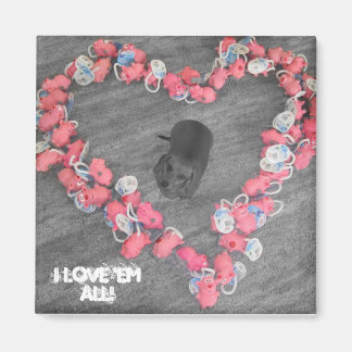 ウィーナードッグハート磁石 マグネット