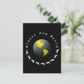 ウィーナードッグワールドグラフィック ポストカード (スタンド正面)