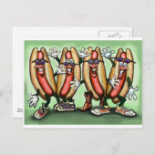 ウィーナーパーティー ポストカード (正面/裏面)