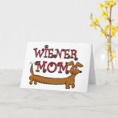 ウィーナーマムオクトーバーフェスト カード (黄色い花)