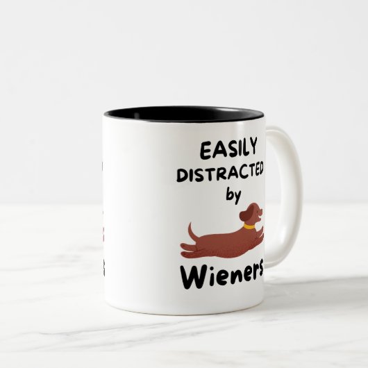 ウィーナー恋人の気晴らしマグ ツートーンマグカップ (正面右)
