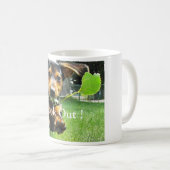 ウィーナー犬 コーヒーマグカップ (正面右)