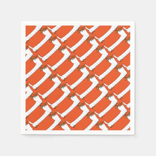 ウィーナー・ゴースター スタンダードカクテルナプキン (正面)