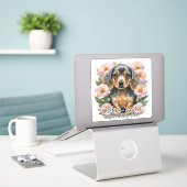 ウィーナー・タスティック・マザー・デイ シール (デスク上のノートパソコン)