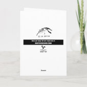 ウィーナー・ポエム・クリスマス(直訳: 面白いウィーナー詩のクリスマス) カード (裏面)