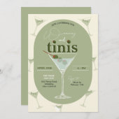 ウィーニーズ アンド ティニーズ マーティニ ブライズゲート インビテーション (正面/裏面)