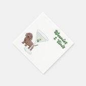 ウィーニーズ&マルティーニパーティー スタンダードカクテルナプキン (角)