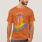 ウィーニー・ダイ・パターン ヴェニ・ヴィド ユリウス・カエサル肖像 Tシャツ (正面)
