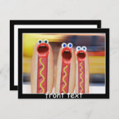 ウィーニー ピープル 招待状 (正面/裏面)