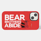ウィーバリアベアーズ - クマ兄弟の絆 iPhoneケース (裏面横)