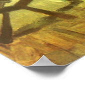 ウィーバーに向離れかって回転ホイールVincent vanゴッホ ポスター (角)