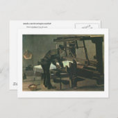 ウィーバースタンドフォールームファンゴッホファインアート ポストカード (正面/裏面)