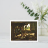 ウィーバーニアオープンウインドウバンゴッホファインアート ポストカード (スタンド正面)