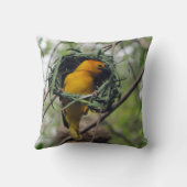 ウィーバーバード枕 クッション (裏面)