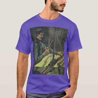 ウィーバー右向き(ハーフフィギュア) Vincent Vanゴッホ Tシャツ