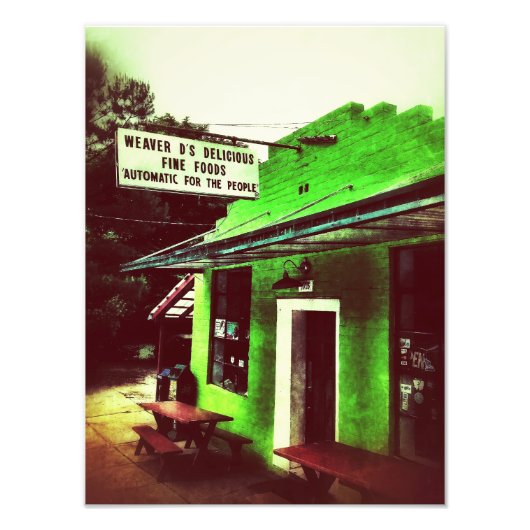 ウィーバー・ディーズ、アテネ、ジョージア フォトプリント            (正面)