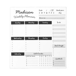 ウィーパーソナライズされたクリープランナーカスタムメモ帳 ノートパッド