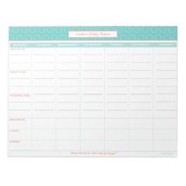 ウィーパーソナライズされたクリープランナー ノートパッド