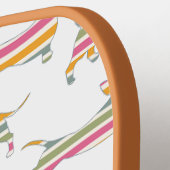 ウィーパーソナライズされたナー犬、ソーセージ犬カラフル ピックルボールラケット (左詳細)