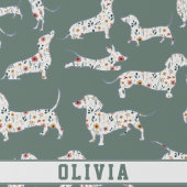 ウィーパーソナライズされたナー犬、ソーセージ犬ボホフラワー ピックルボールラケット