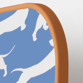 ウィーパーソナライズされたナー犬、ソーセージ犬 ピックルボールラケット (左詳細)