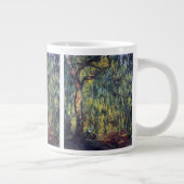 ウィーピングウィローバイクロードモネヴィンテージファインアート ジャンボコーヒーマグカップ (右)